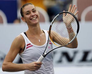 #Tennis > Italian Flavia Pennetta Wins 2015 US Open Women’s Singles 1 Flavia Pennetta