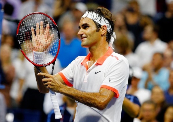 Roger Federer is Vying for His Sixth US Open Title. Image: Getty via USTA.