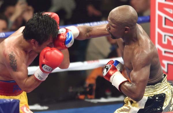 Mayweather Eyeing Rocky Marciano's Record in September Fight against Beto. Image: Riki Fukuda/ FightNews.