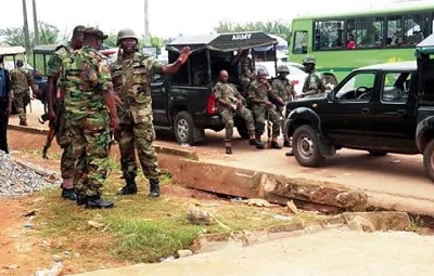 soldiers