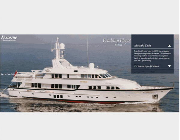 Yatch owned by Fernandez