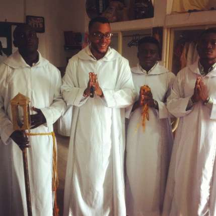 Enugu Catholic Church Honoured Nollywood Actor, Benson Okonkwo 12 Benson Okonkwo honoured by the catholic diocese in Enugu