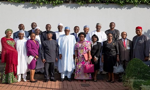Buhari-Permanent Secretaries