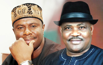 Dakuku Peterside and Governor Nyesom Wike