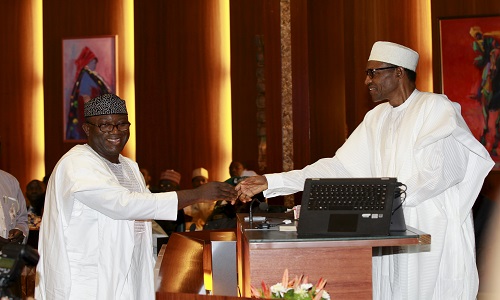 Governor Fayose Hails Fayemi’s Appointment, Tasks Him On Exploiting Ekiti Solid Mineral Deposits 1 Kayode Fayemi & President Muhammadu Buhari