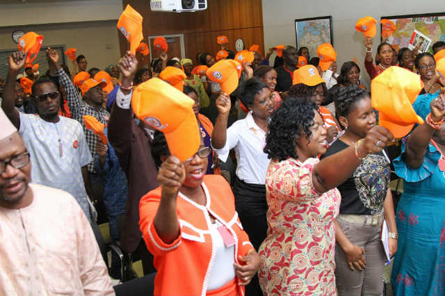 Wellbeing Foundation Africa Friendraiser Community CSOs Activists and other Stakeholders at the US Embassy Event for the International Day For the Elimination of Violence Against Women