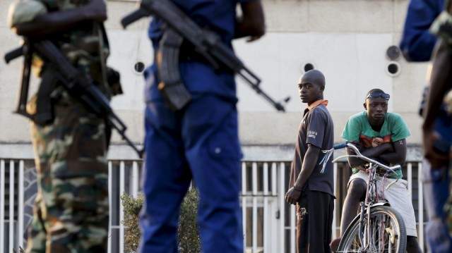 African peacekeeping force in Burundi