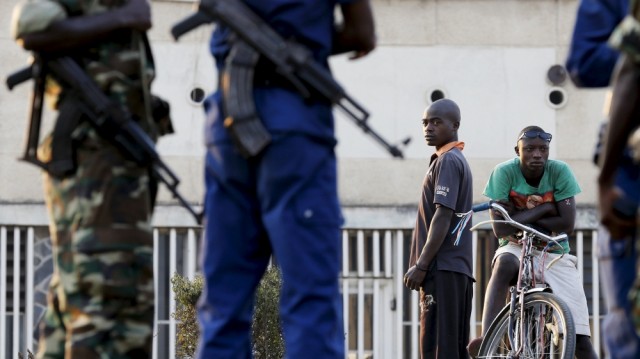 African peacekeeping force in Burundi