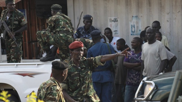 Burundi coup attempt