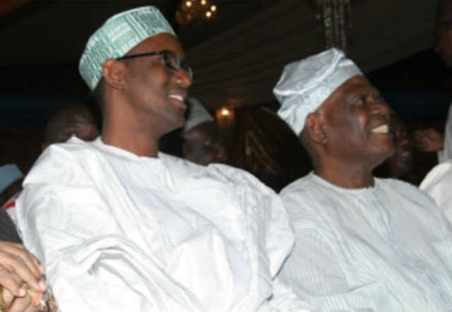 Chief Akande's Visitation: Is Ribadu Planning To Defect To APC? 1 Mallam Nuhu Ribadu and Chief Bisi Akande