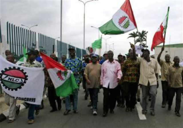 Nigeria Labour Congress NLC Protest