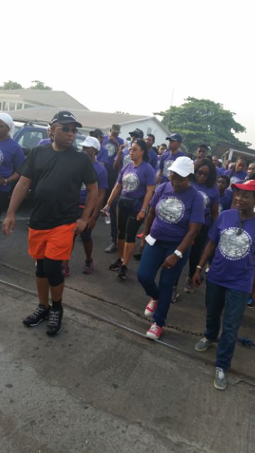 Wellbeing Foundation Africa's Participates in the Boot Out Meningitis for Good (BoOM4GOOD) Foundation, Charity Walk