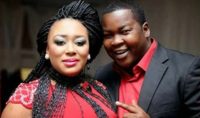 Nollywood Superstar Baba Tee Proposes To New Girlfriend 1 Yetunde Oduwole and Baba Tee