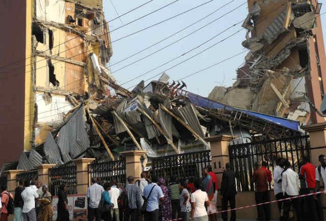 collapse building in Nigeria