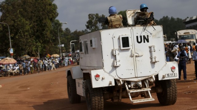 UN Peacekeeping Van