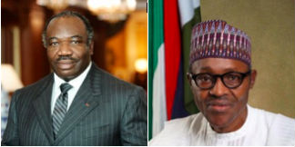 President Buhari And Other African Heads To Meet In Egypt To Reinforce Their Commitment To Promoting Regional Investment And Trade 4 President Ali Bongo Ondimba of Gabon and President Muhammadu Buhari of Nigeria