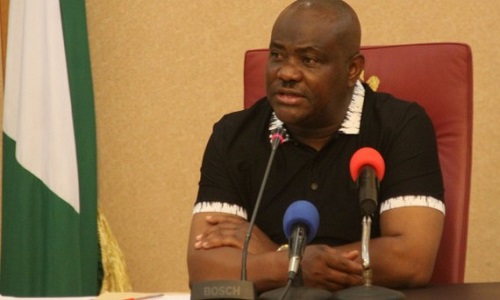 Fayose condemns withdrawal of Governor Wike’s CSO 1 Nyesom Wike