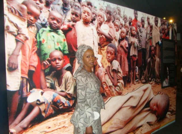 Wellbeing Foundation Africa Remembers Victims of the Rwandan Genocide, Calls for a Celebration of a Bright Future 1 An emotional moment for Her Excellency, Mrs Toyin Saraki during her visit to the Kigali Memorial Centre, an archival centre for the Rwandan Genocide.