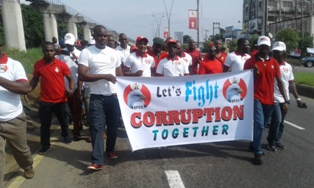 EFCC Clean Hands Campaign Walk in Port Harcourt
