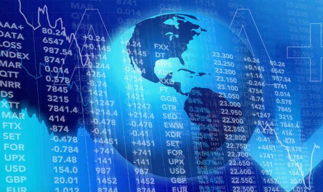 World Stocks Global Money Economy