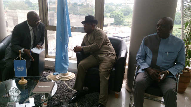 Governor Umahi’s 3-Day Abuja Economic Shuttle By Emma Anya - Part 3 1 Governor David Umahi at UNIDO's Office