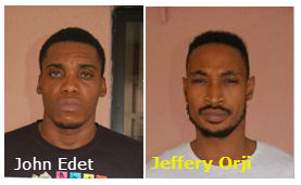 John Elijah Edet and Jeffery Ulu Orji