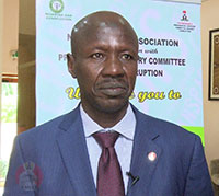 EFCC Boss Ibrahim Magu at NBA Event