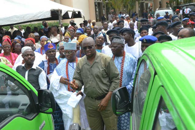 Inauguration of Ekiti Grazing Enforcement Marshalls by Governor Ayo Fayose