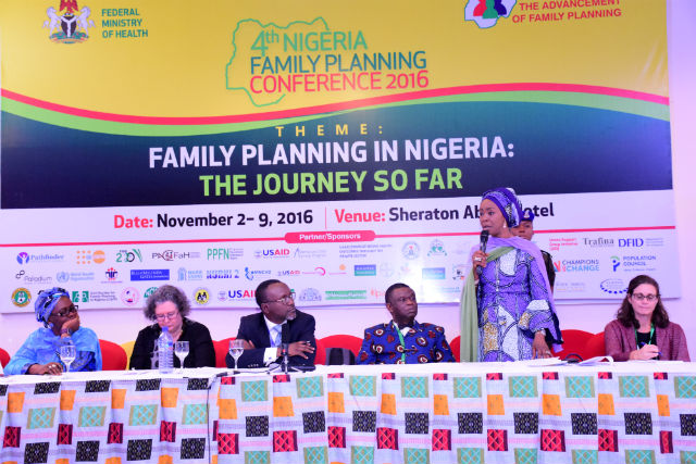 Strengthen Nigeria's Midwifery Services To Deliver Family Planning - Toyin Saraki 1 H.E Toyin Saraki speaking at the 2016 WBFA Nigeria 4th Family Planning Health Conference