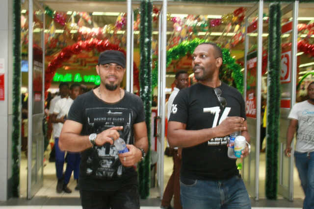 76 Heads Straight To Number 1 As Rita Dominic, Ramsey Nouah, Dkd, Others Tour Cinemas 8 Ramsey Noah with DKD