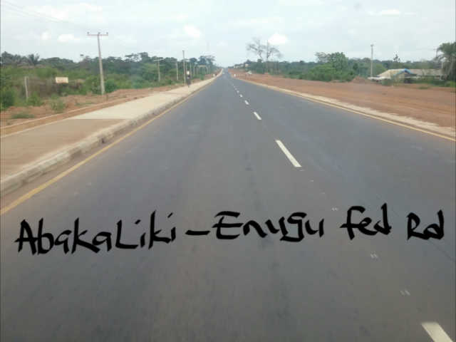 Ebonyi State Road Projects Abakaliki Enugu Federal Government Road 2016 12 11 09