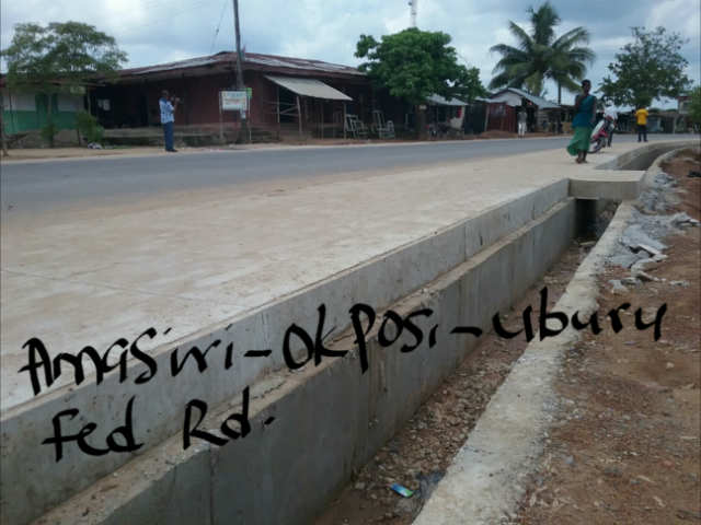 Ebonyi State Road Projects Amasiri Okposi Uburu Federal Government Road 2016 12 11 09