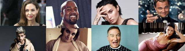 Most celebrated celebrities