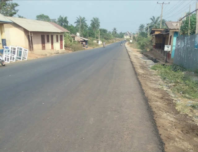 Onicha Ezzama Road in Ebonyi State 2016 12 17 2