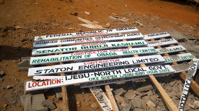 Demolition of Primary Health Care Centre in Ijebu Igbo 20170110 105818