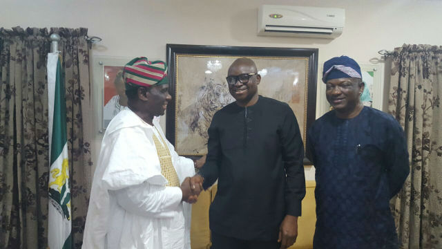 Governor Ayo Fayose with Jimi Agbaje and other 20170122 WA0007