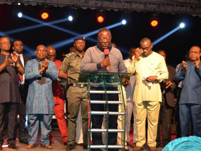 Governor David Umahi announced this during the grand finale of the three day fasting and prayer summit 20170113 161158