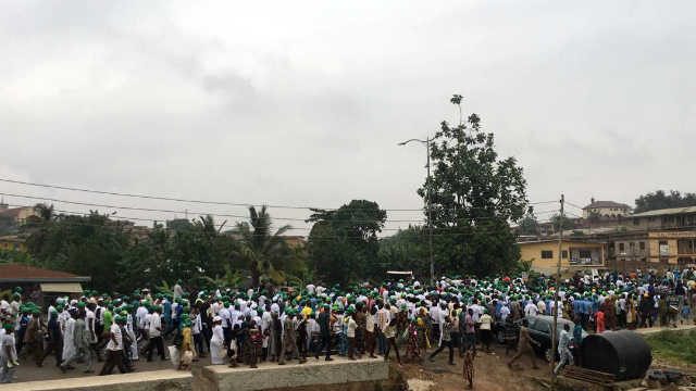 Osun State Governor Ogbeni Rauf Aregbesola Walks With Thousands Of People To Mark 60th Birthday image7