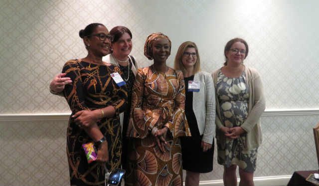 HE Toyin Ojora Saraki with participants at 11th Biennial U.S Africa Business Summit in Washington DC USA on Friday 16 June 2017