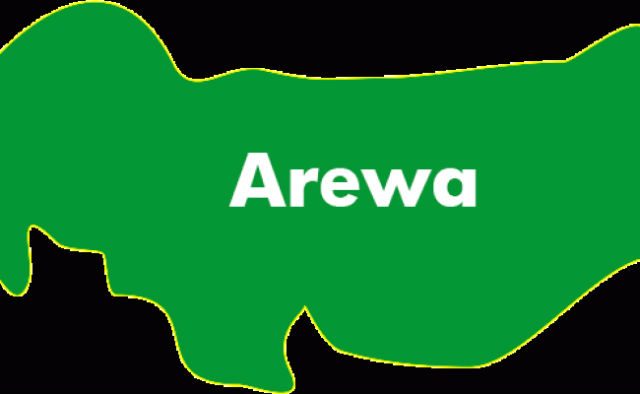 Map of Arewa Northern Nigeria