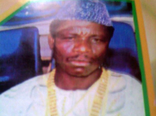 Mr Saliu Olanipekun Jogunade