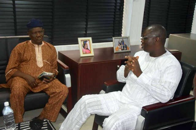 OPC Leader Otunba Gani Adams with other 3