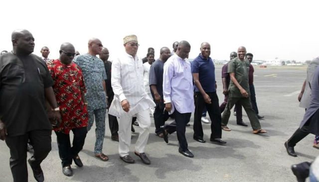 Rotimi Amaechi and Rivers State Resources: Testimony of An Insider 4 RT Hon Chibuike Rotimi Amaechi DR DAP Ikanya and Others In Port Harcourt