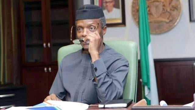 Acting President Yemi Osinbajo