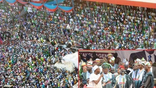 All Progressive Congress APC Muhammadu Buhari Presidential Rally in Osun State