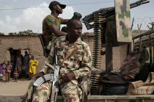 United Nations (UN) Peace-Keeping Soldiers in Action