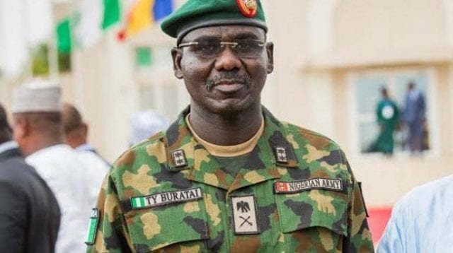 Chief of Army Staff, Lt.-Gen. Tukur Buratai