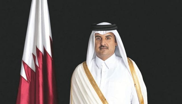 Emir of Qatar Sheikh Tamim bin Hamad Al Thani