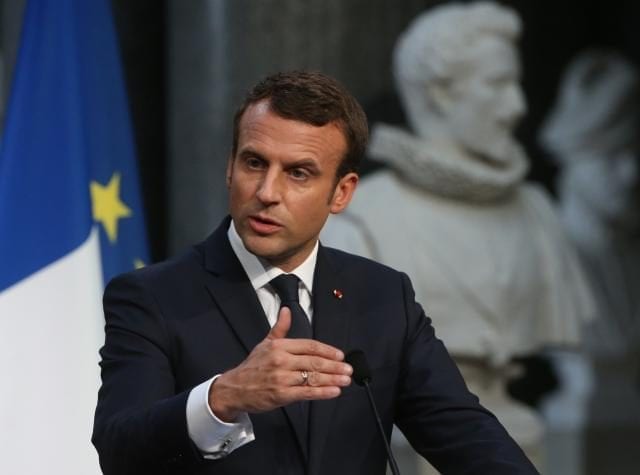 French President Emmanuel Macron paris climate