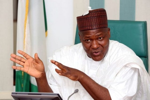 Hon Yakubu Dogara, Speaker of the House of Representatives